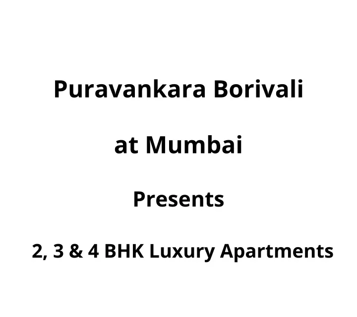 puravankara borivali