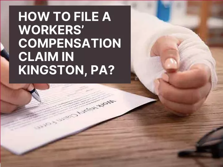 how to file a workers compensation claim