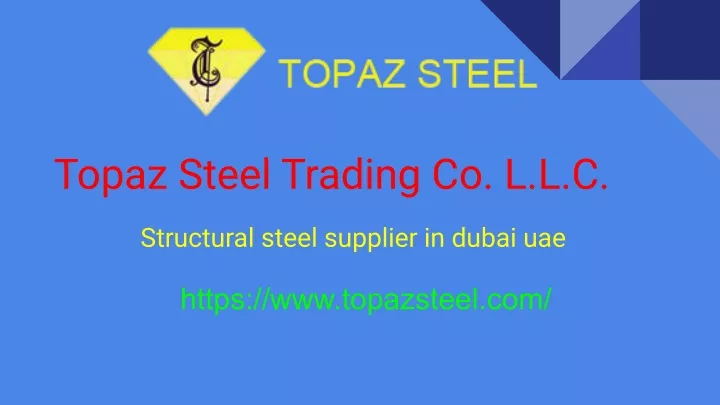 topaz steel trading co l l c
