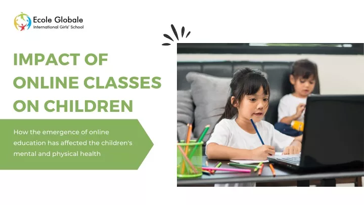 impact of online classes on children