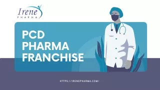 Top PCD Pharma Franchise Company in India - Irene Pharma