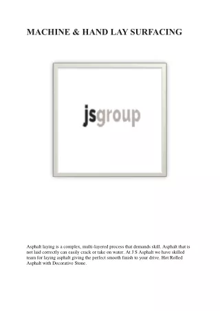 Road Planning | Road Sweeper Hire | Thejsgroup.co.uk