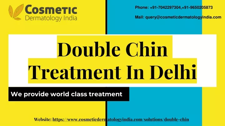 double chin treatment in delhi