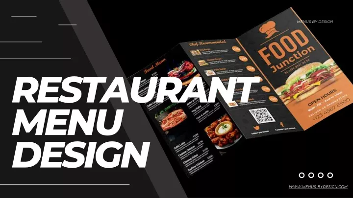 menus by design