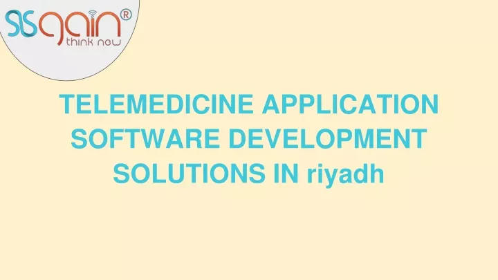 telemedicine application software development solutions in riyadh