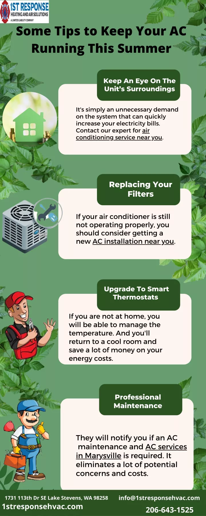 some tips to keep your ac running this summer