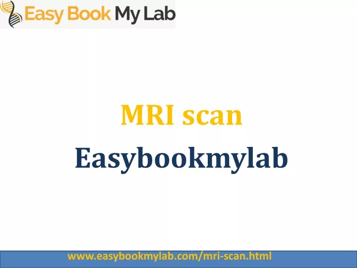 mri scan easybookmylab