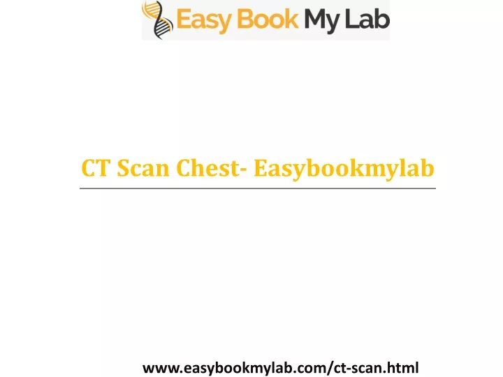 ct scan chest easybookmylab