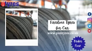 Latest Firestone tyres for cars at your place