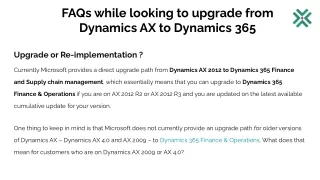FAQs - How to Upgrade Dynamics AX to Dynamics 365 | Korcomptenz