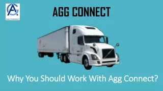 Why You Should Work With Agg Connect?