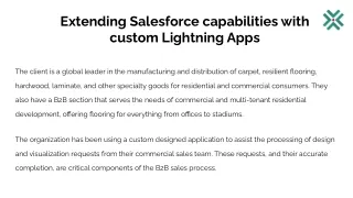 Extending Salesforce capabilities with custom Lightning Apps