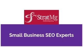 small business seo experts