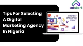 Tips For Selecting A Digital Marketing Agency In Nigeria