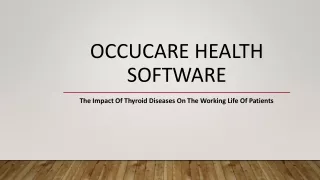 occucare health software
