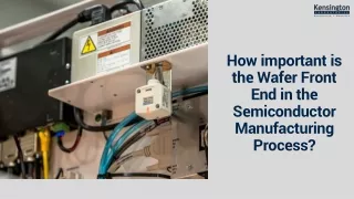 how important is the wafer front