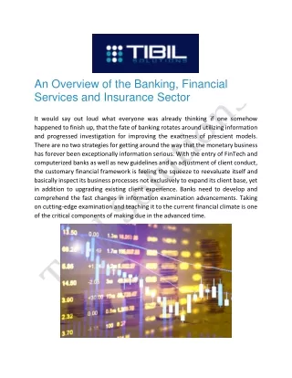 Advanced Analytics in Banking | Tibil Solutions