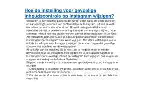 bellen instagram Klantenservice