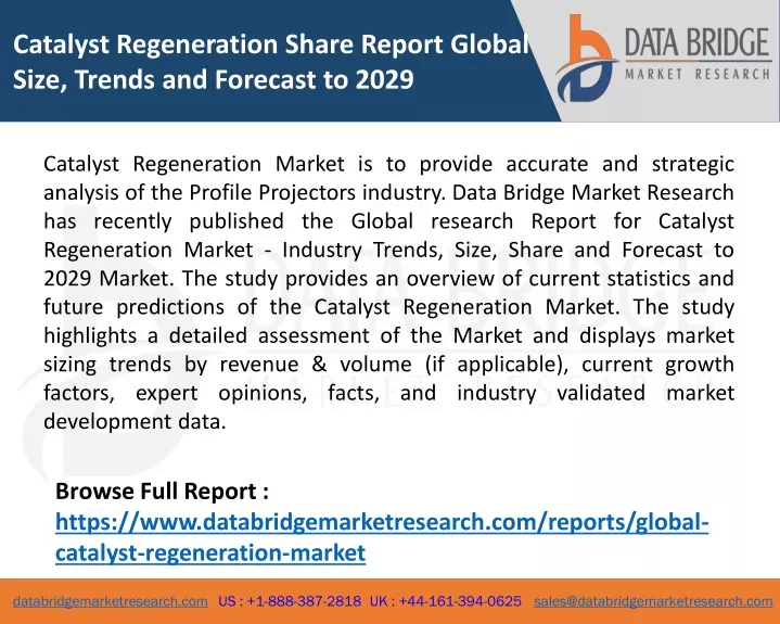 catalyst regeneration share report global size