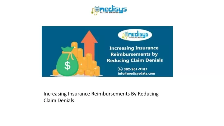 increasing insurance reimbursements by reducing