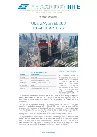One Za’abeel Projects Case Study
