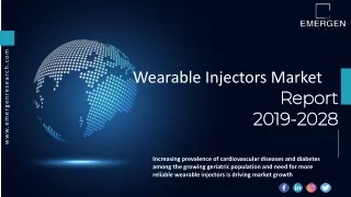 Wearable Injectors Market ppt