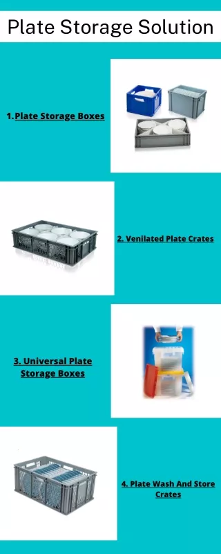 plate storage solution