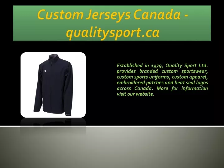 custom jerseys canada qualitysport ca