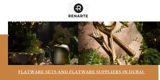 flatware sets and flatware suppliers in dubai