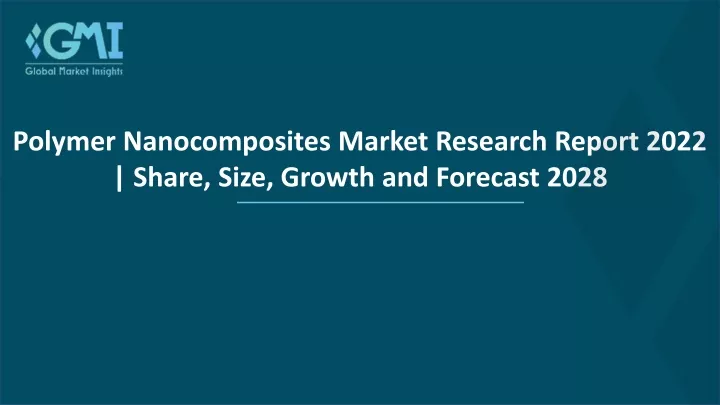 polymer nanocomposites market research report
