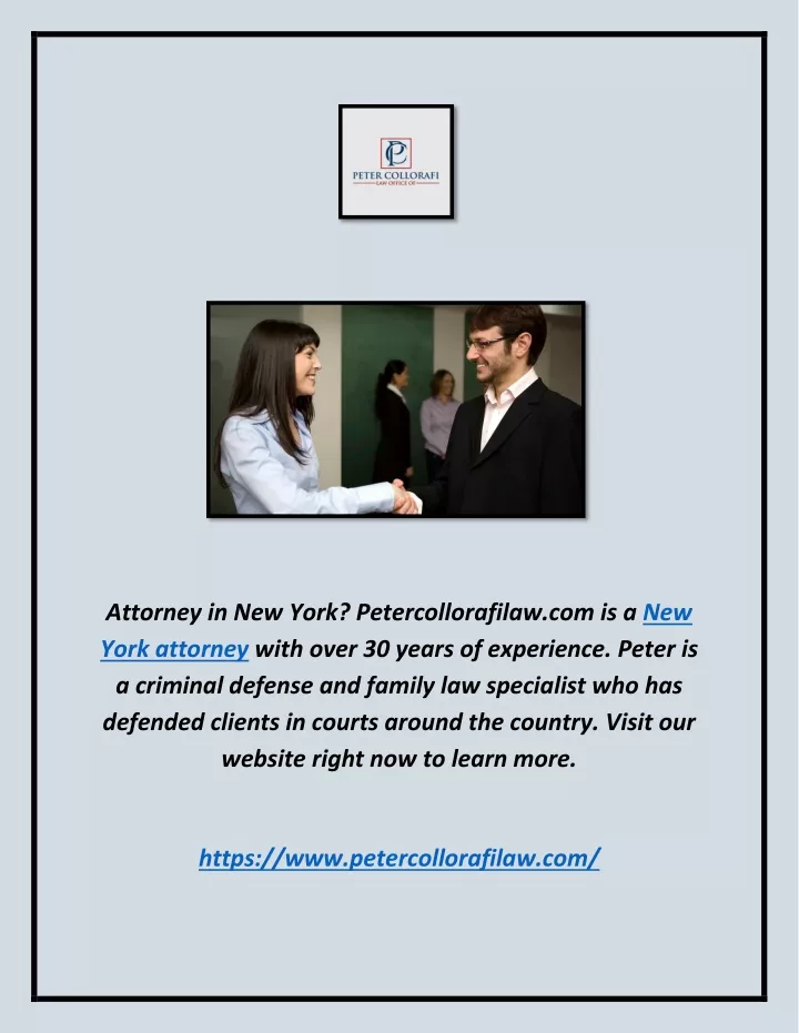 attorney in new york petercollorafilaw