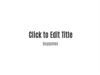 buygames