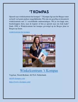 Winkelcentrum Het Kompas t-kompas.com