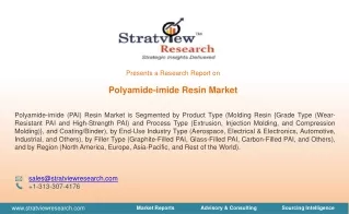 Polyamide-imide Resin Market Size, Share, Trend, Forecast & Industry Analysis