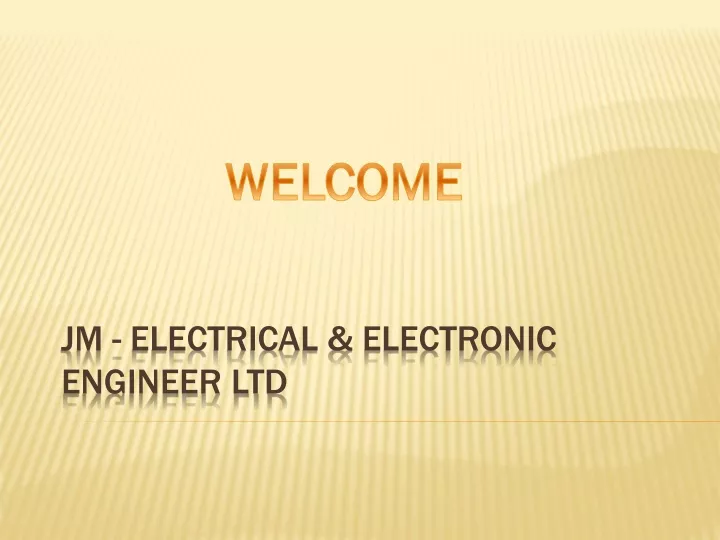 jm electrical electronic engineer ltd