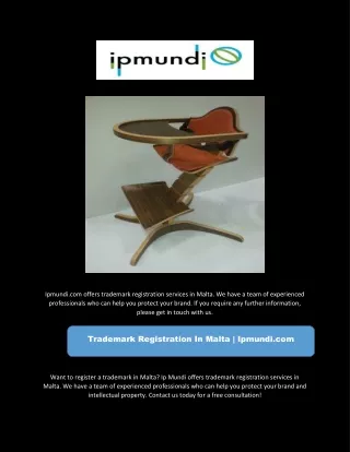 ipmundi com offers trademark registration