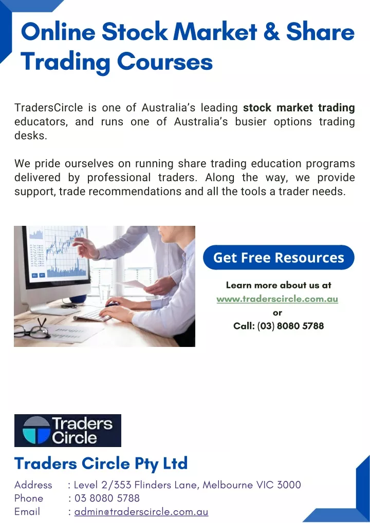 online stock market share trading courses