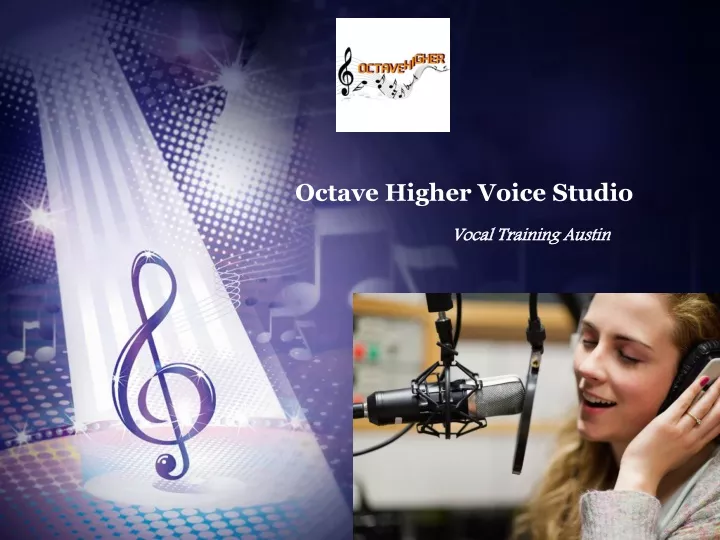 octave higher voice studio