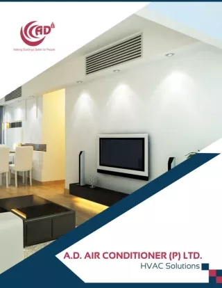 Ductable Air Conditioner In Noida, Delhi, Greater Noida, Gurgaon in India