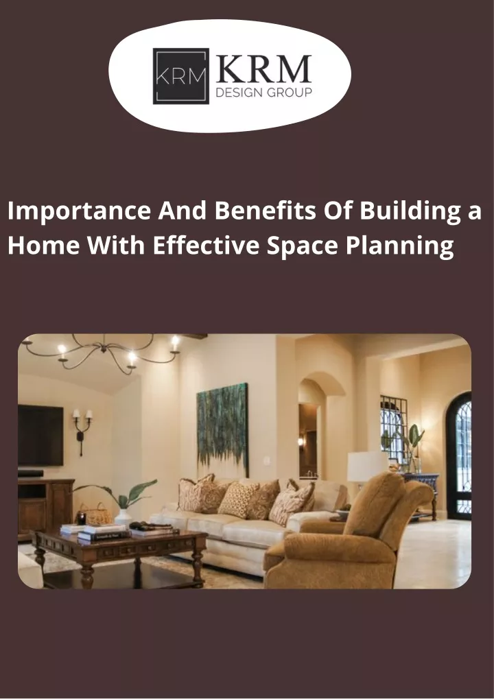 importance and benefits of building a home with