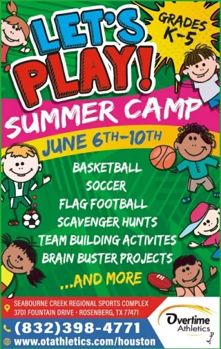 Summer Sports camps Houston | Registered Now