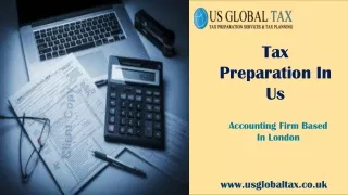 tax preparation in us
