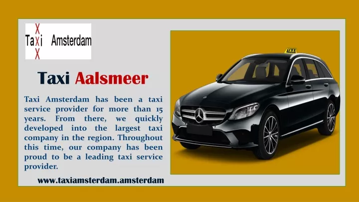 taxi aalsmeer