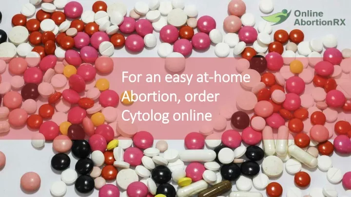 for an easy at for an easy at home abortion