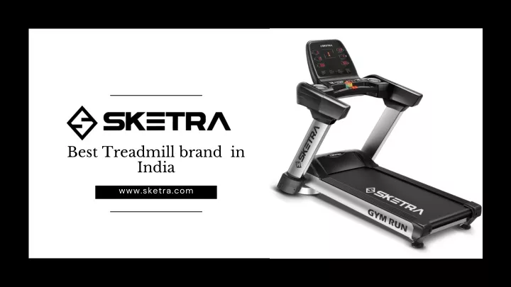 best treadmill brand in india