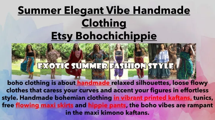 summer elegant vibe handmade clothing etsy