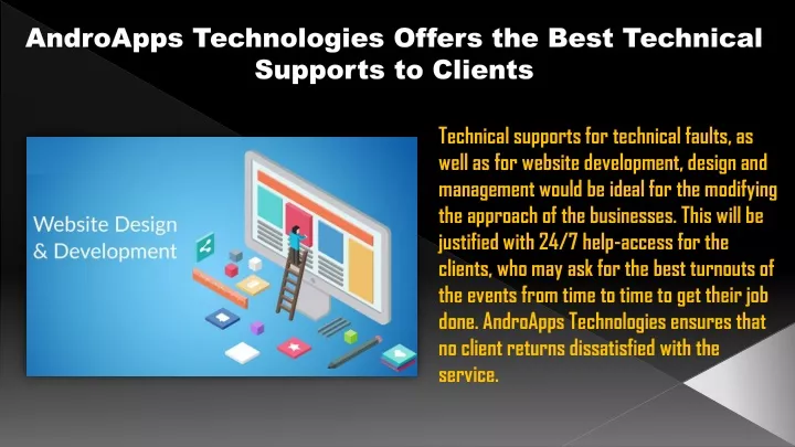 androapps technologies offers the best technical