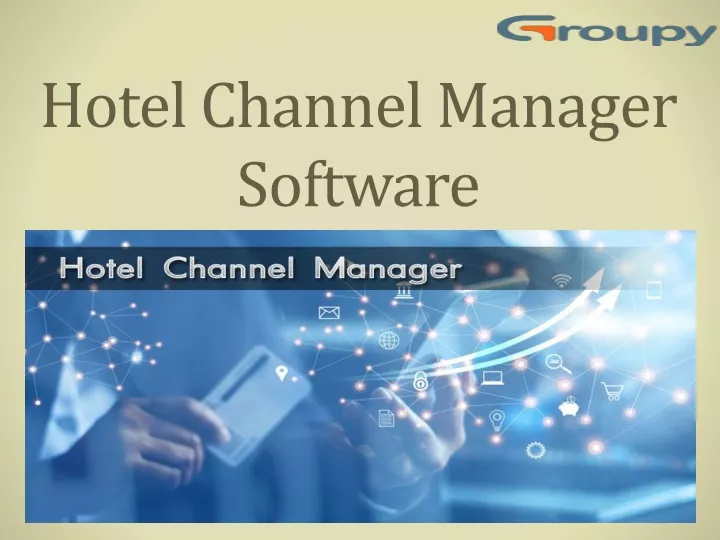 hotel channel manager software