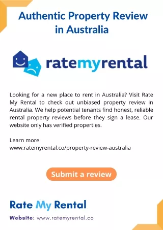 Authentic Property Review in Australia