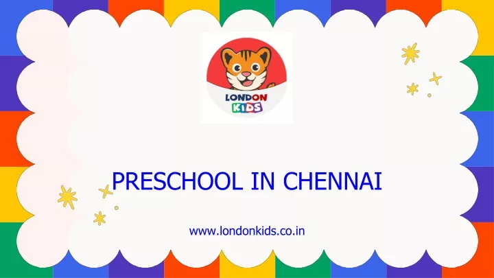 preschool in chennai